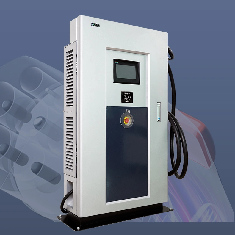 Gbt CCS Chademo 30kw Fast DC EV Charger اثنان من المسدس محطة شحن السيارة الكهربائية