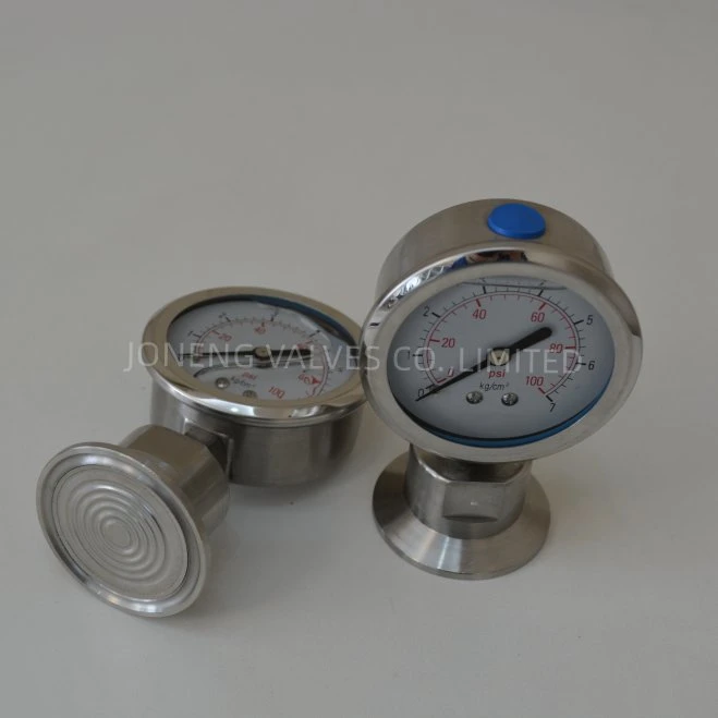 Stainless Steel Safety Pressure Gauge with Scale