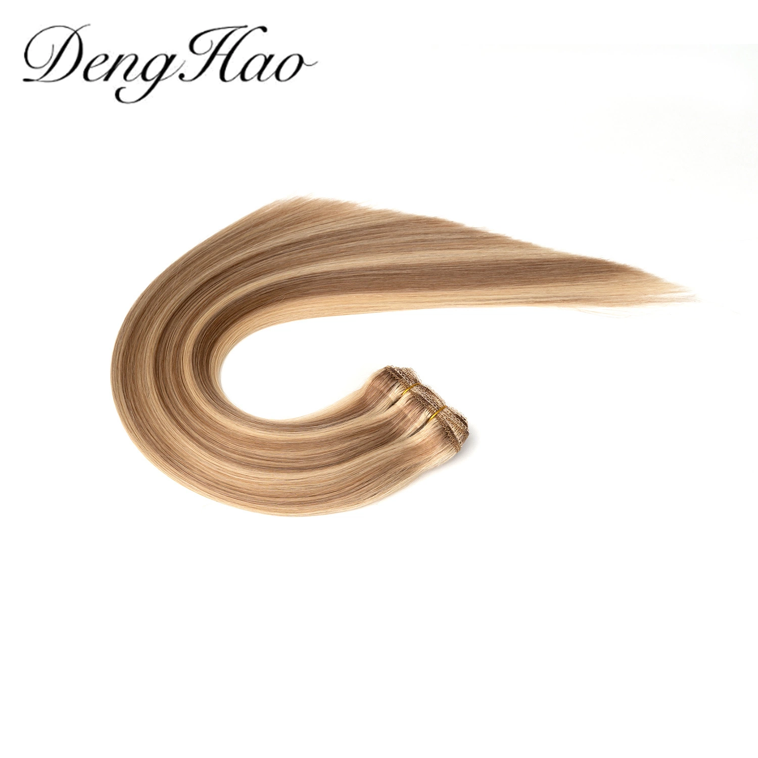 Factory Wholesale/Supplier Double Drawn Quality 100% Remy Virgin Human Hair Weft