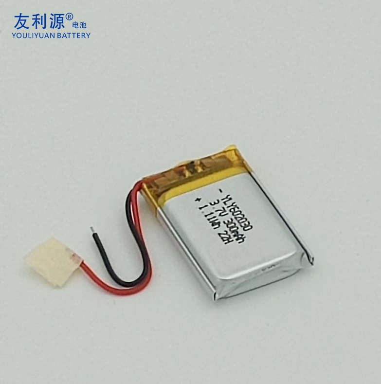 602030 Rechargeable Lithium Polymer Lipo 3.7V 300mAh Li-ion Polymer Battery for GPS Tracking