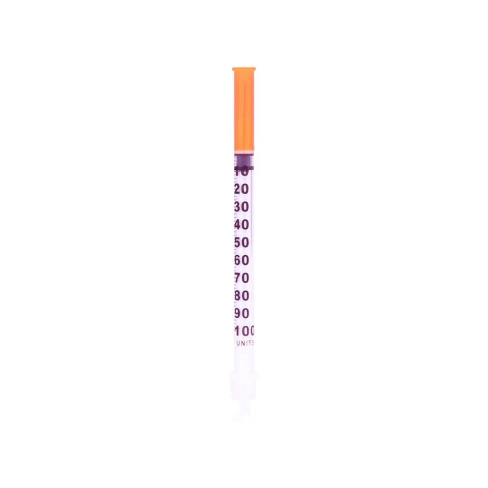 Hot Sale Disposable Retractable Safety Insulin Syringe with Needle