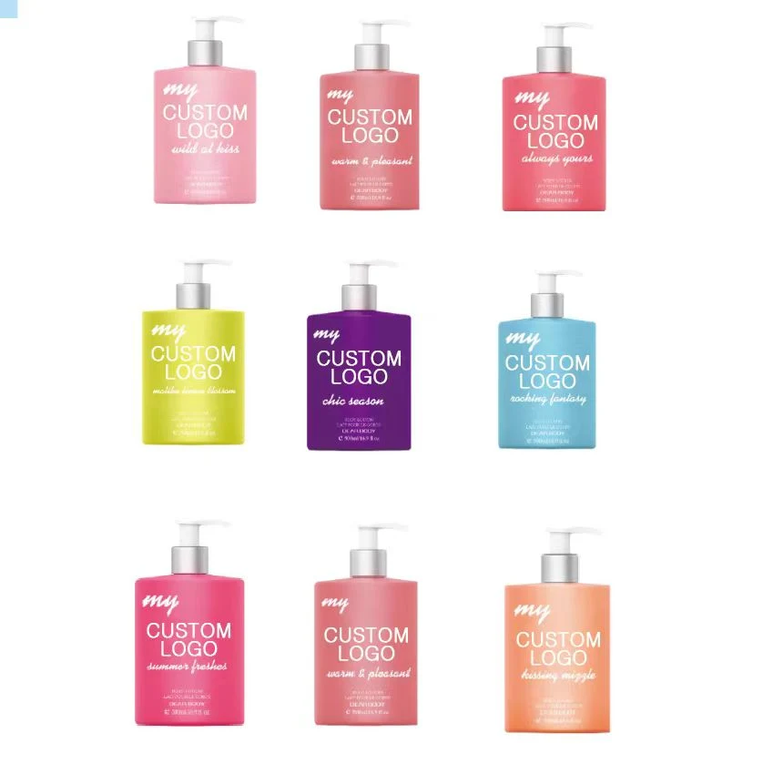 Personalisierung Logo Duft Körperlotion Schönheit Hautpflege Creme Fabrik Verkauf