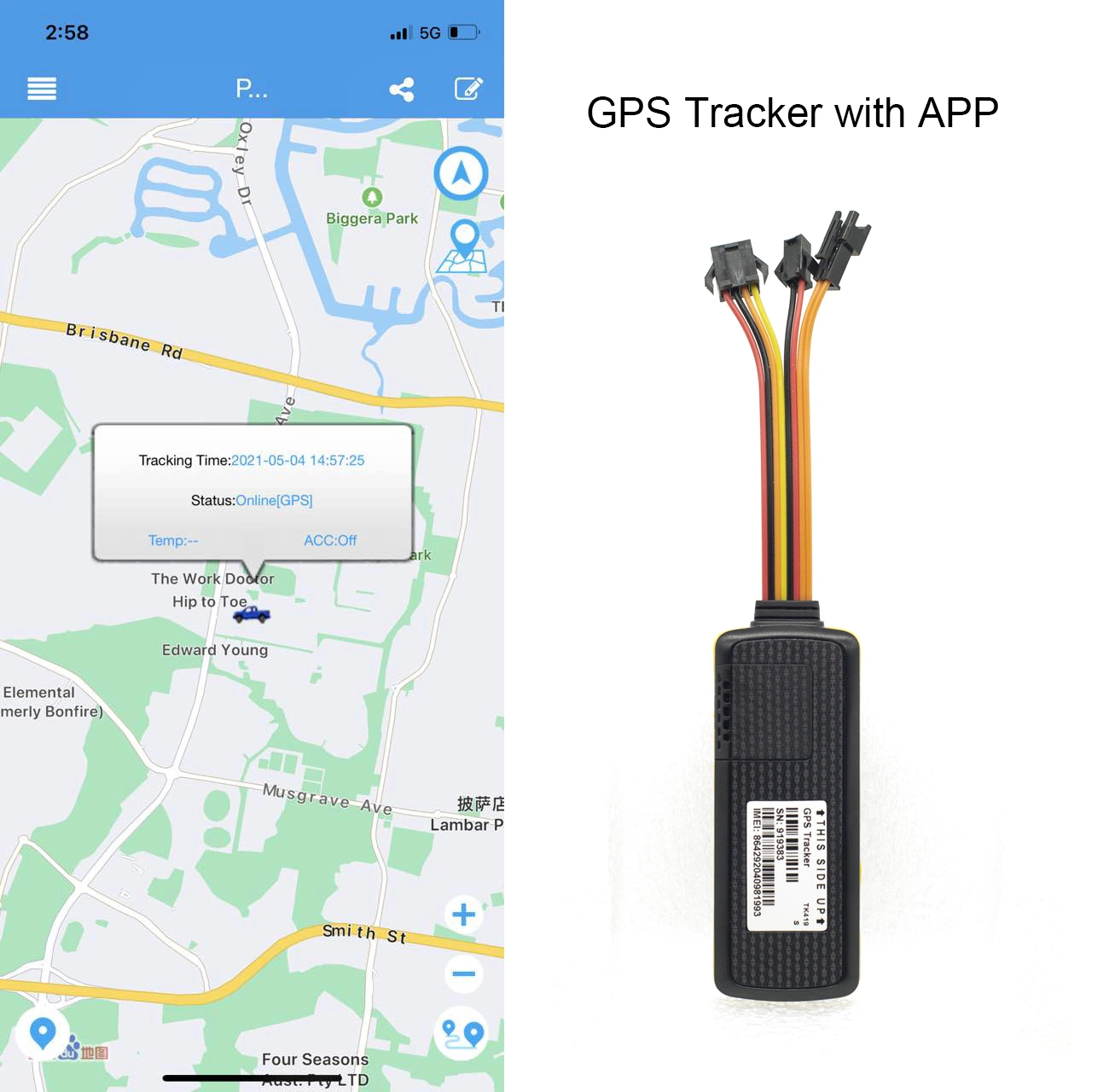 4G GPS Tracking Device with Real Time Tracking