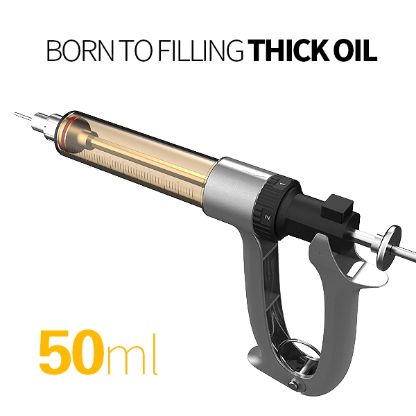 D8 D8 Hhc Thick Oil Filling Machine Handheld Filling Gun Bbell with Preheat and Constant Temperature Fuction