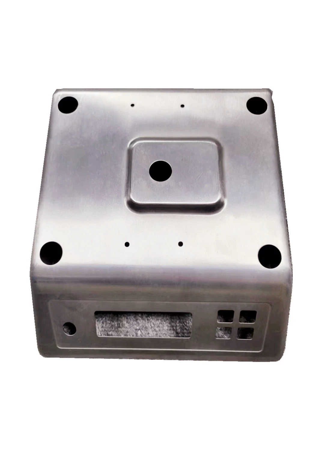 Customization Sheet Metal Fabrication Deep Drawn Stainless Steel Weight Scale Enclosure