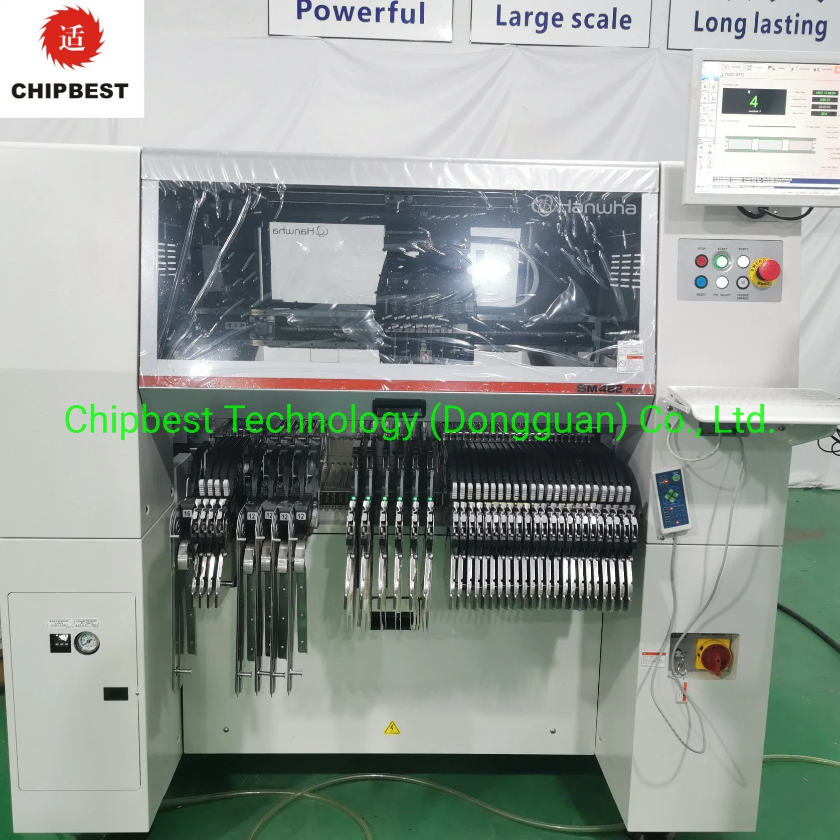 Factory Wholesale Price Mounting System SMT Pick and Place Machine LED Machine 6 Heads