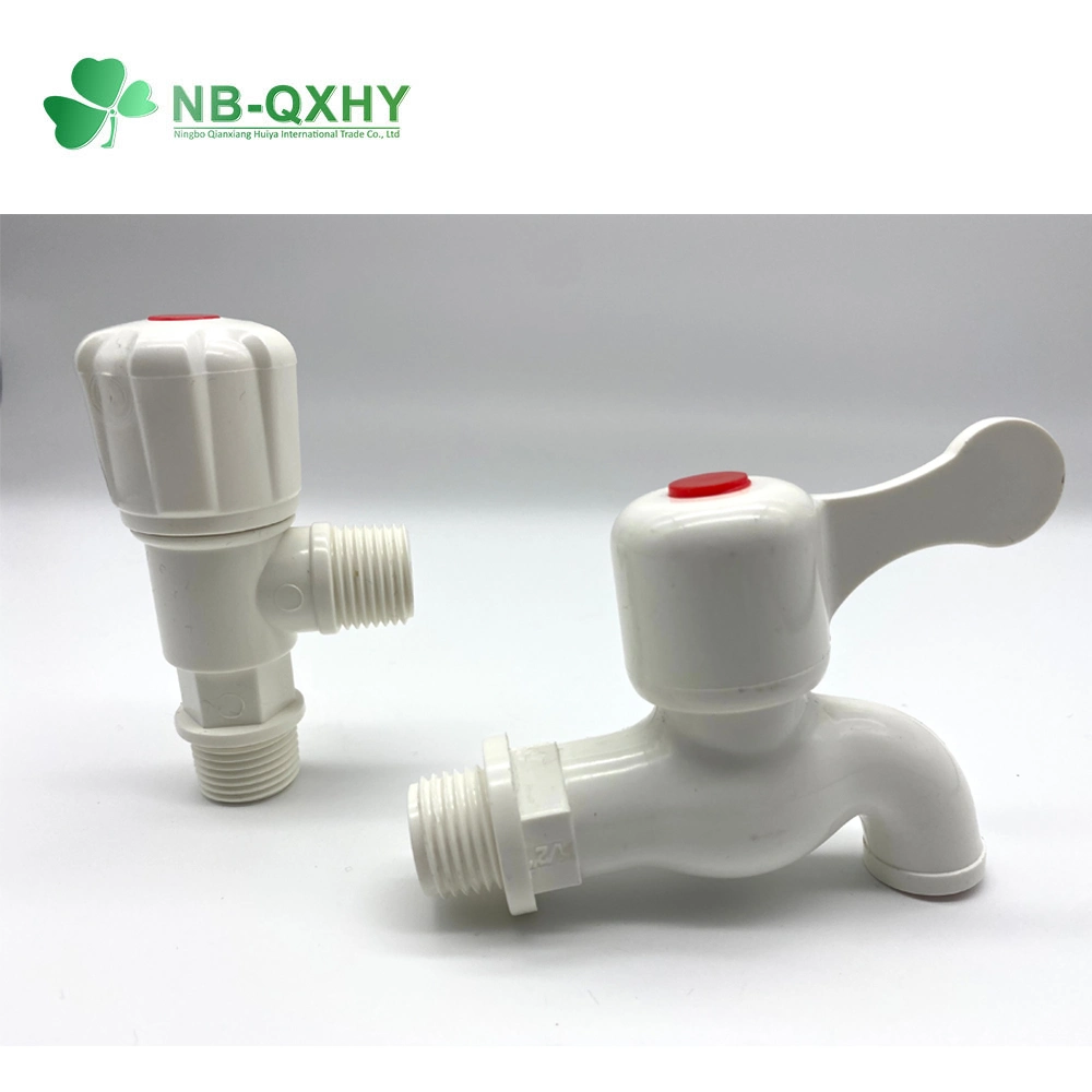 PVC/PP/ABS 360/180 Adjustable Plastic Handle Water Tap