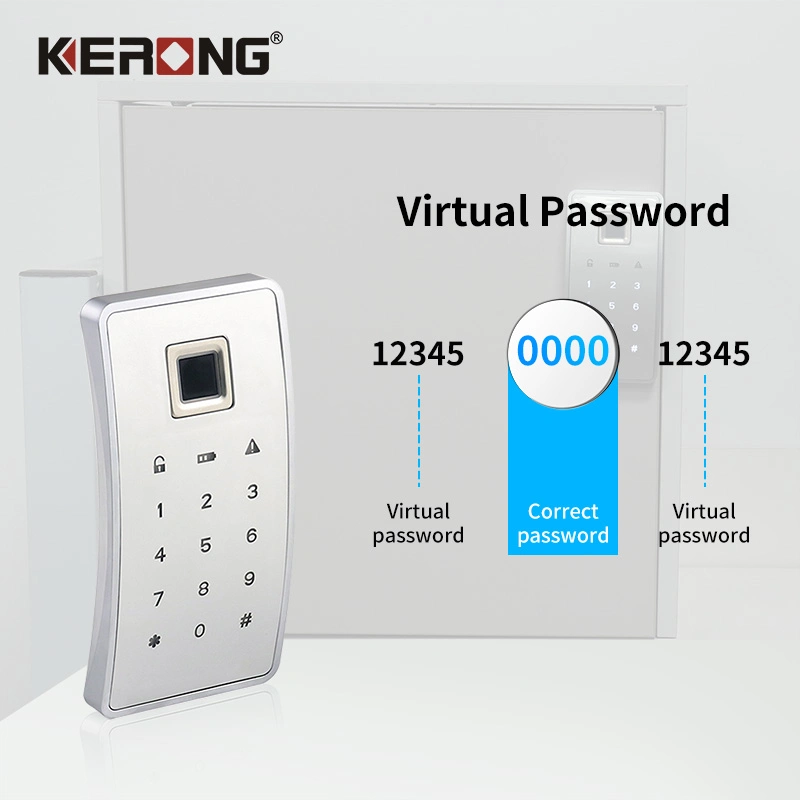 KERONG Smart Fingerprint Password Sauna SPA Sports Center Remote Control Club Wardrobe Locker Cabinet Lock