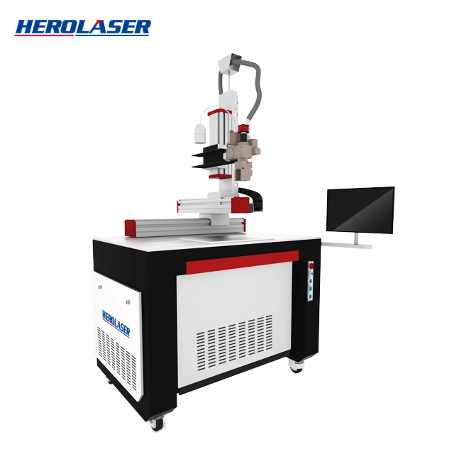 Industria de fabricación Herolaser de láser Caja de madera Precio inteligente soldadura automática Máquina