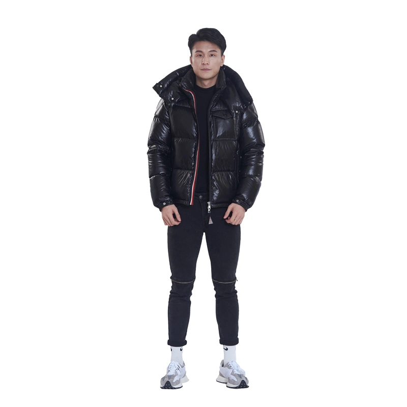 Plus Size Casual Fashion Hood Big Tall Men's Coats Cold Winter Street Wear Long Coat for Man's