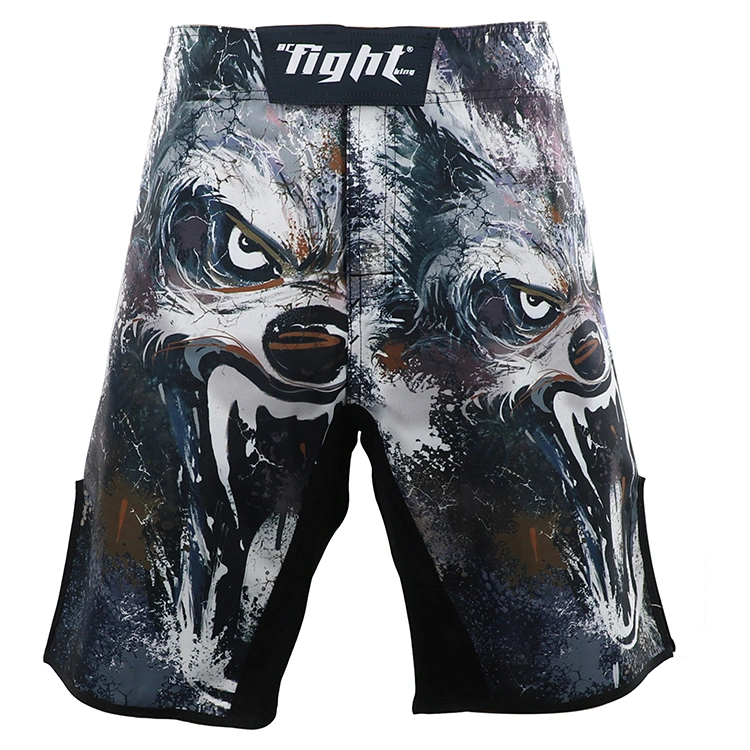 Shorts de MMA personnalisés par sublimation selon votre propre design.