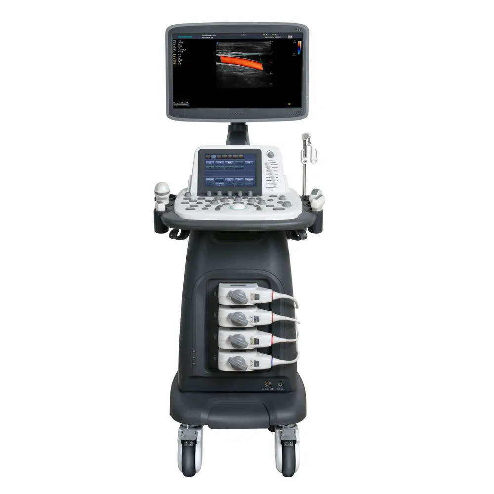 Ob/Gyn Sonoscape Trolley Type Ultrasonic 3D 4D Color Doppler Ultrasound Scanner