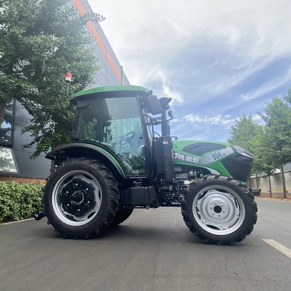 Tratores agrícolas ISO CE trator 4WD 90HP para venda