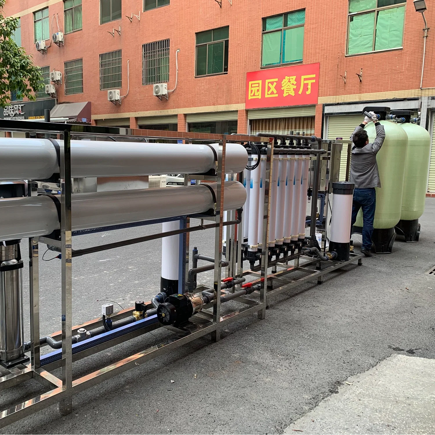 Water Purifier System Reverse Osmosis Plant UF Ultra Pure Water Filtration Waste Water Zero Discharge Treatment Equipment