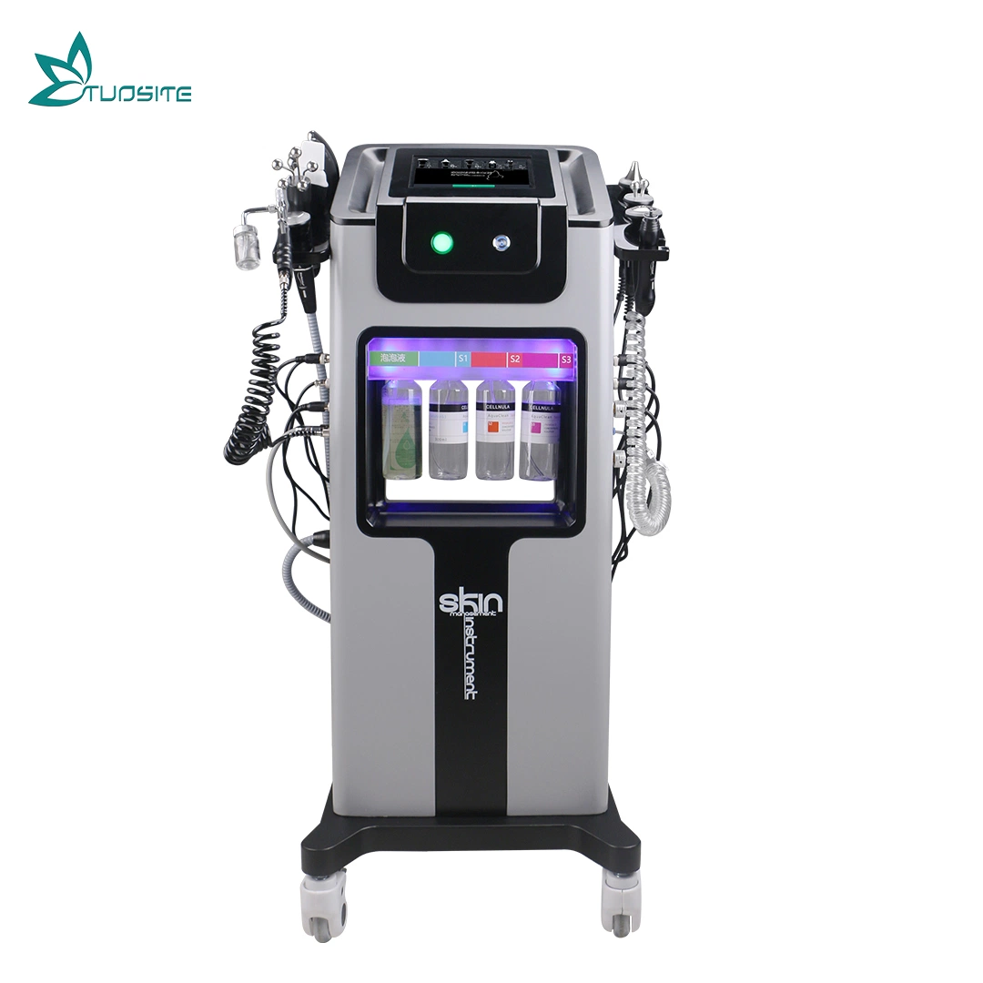 9 in 1 Multifunktions Schönheit Microdermabrasion Maschine Hydra Dermabrasion Gesichtsbehandlung Hautpflege Hydra Aqua Gesichtsmaschine