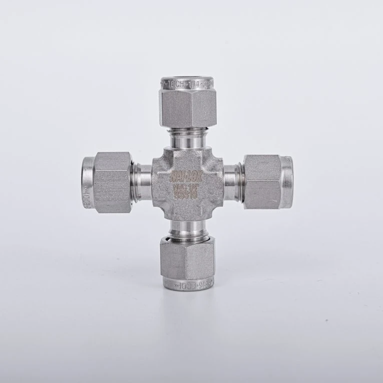 Super Duplex Pipe Fitting Double Ferrule Compression Tube Fitting Stainless Steel 316 20 mm X 16 mm Od Metric Reducing Union