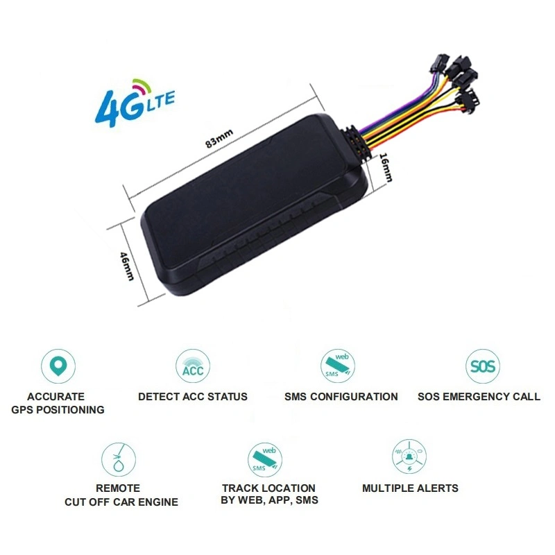 Driver Behavior Weight Monitoring System 4G Vehicle GPS Tracker