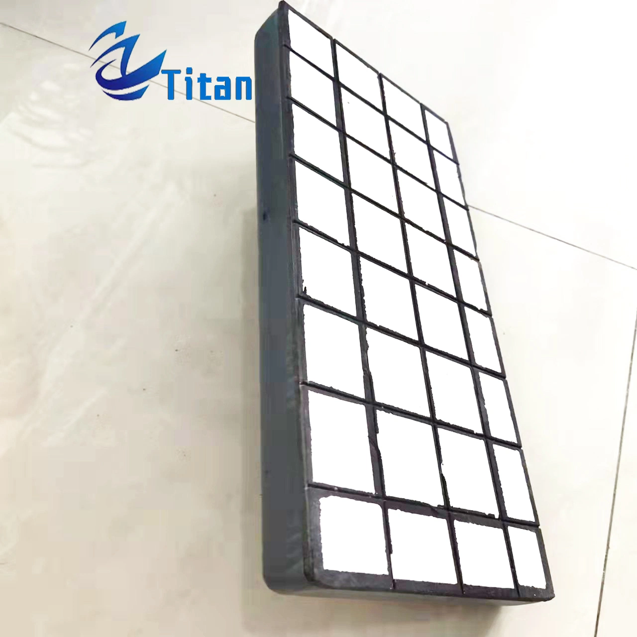 Rubber Ceramic Tile Bonding Backed Ceramic Wear Lining Composite Ceramic Rubber Mat/Panel for Industrial Equipment