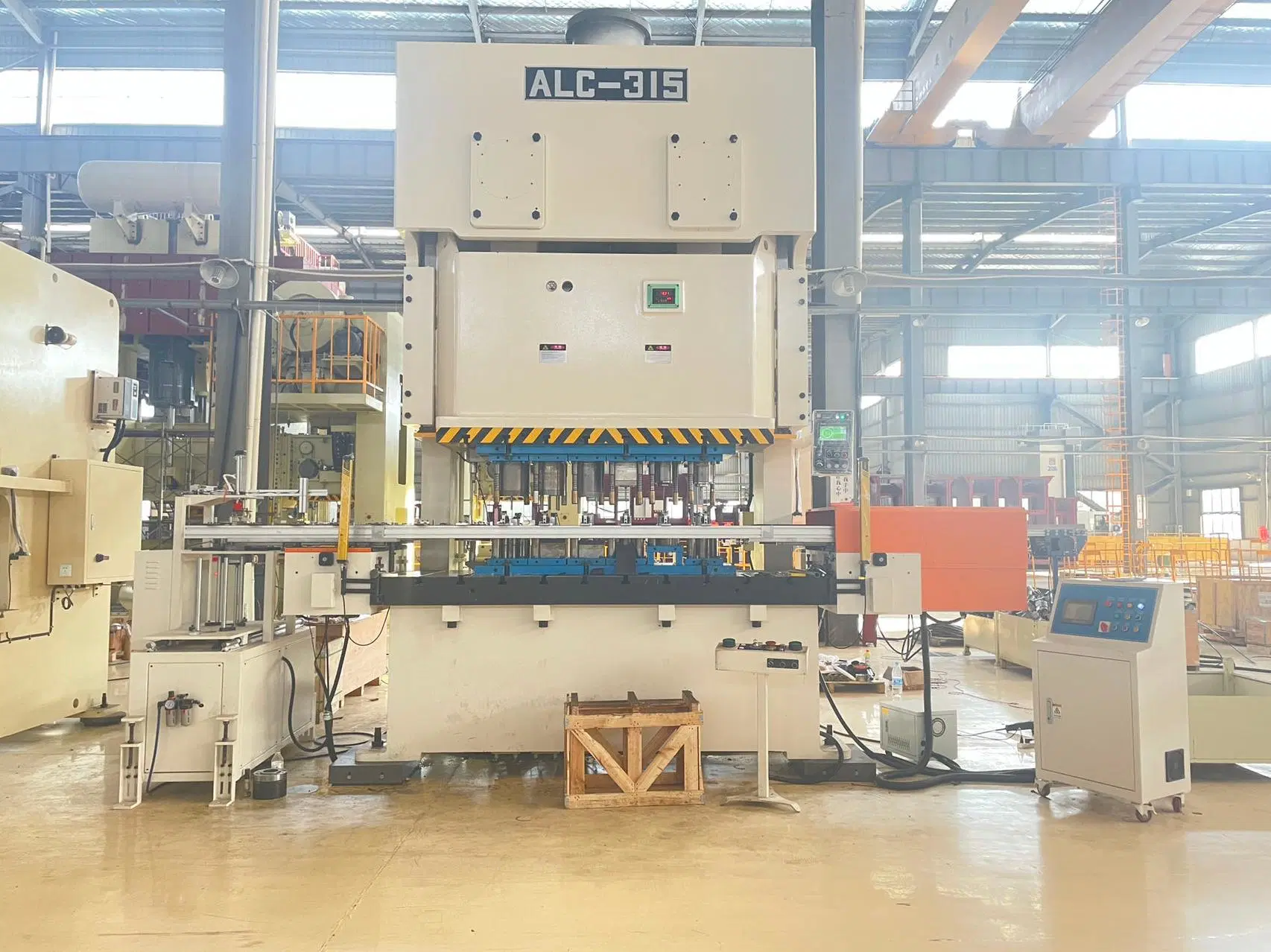 Double-Crank 315-Ton Power Press Automatic Production Line for Metal Stamping Parts