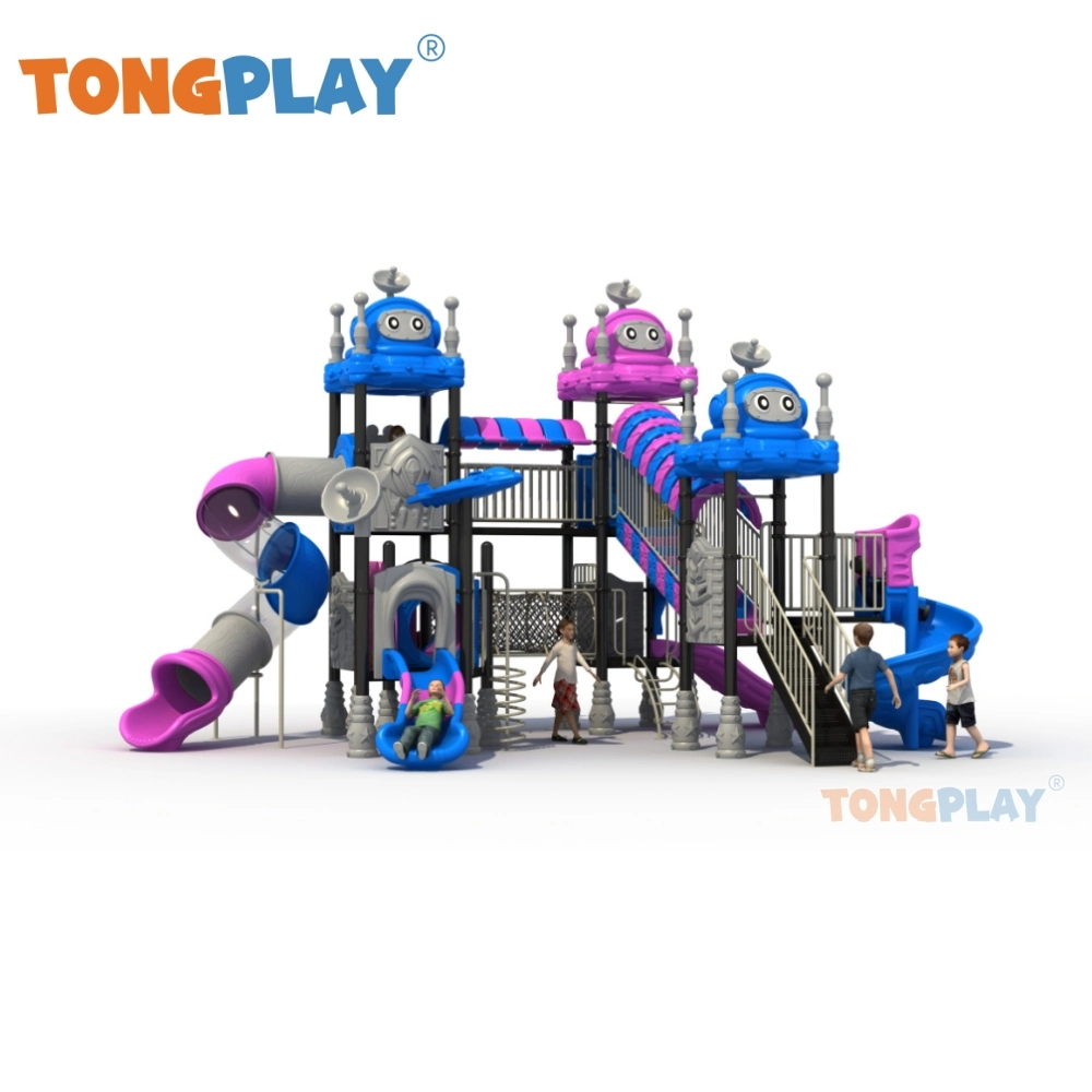 Outdoor Playground Plastic Equipment Kids Park Children Toy Park Equipment Stainless Steel Material