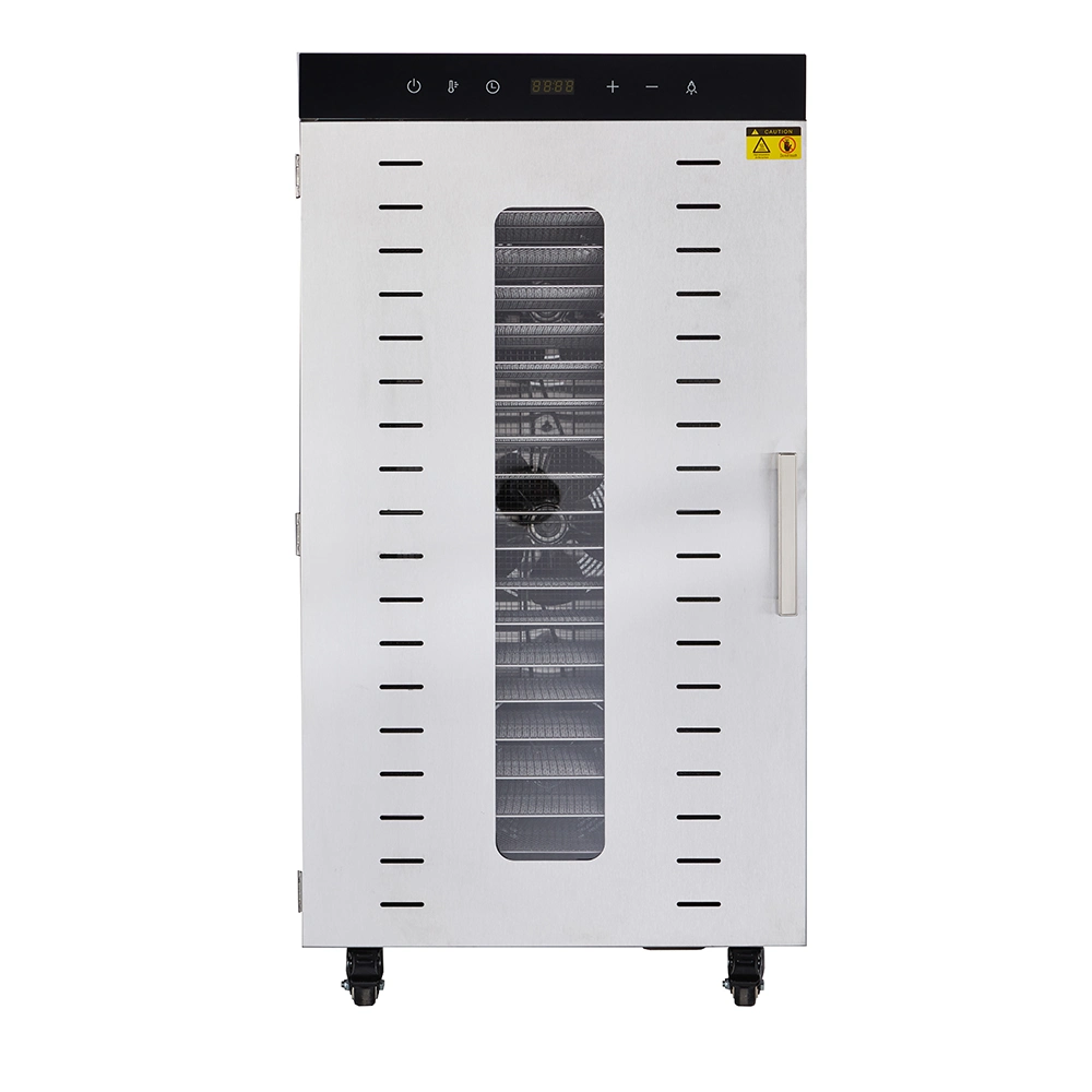 Free MOQ 20 Trays Commercial Stainless Steel Food Fruits Vegetables Dehydrator Air Dryer Machine Fruit Drying Oven Dewatering Machine Equipment