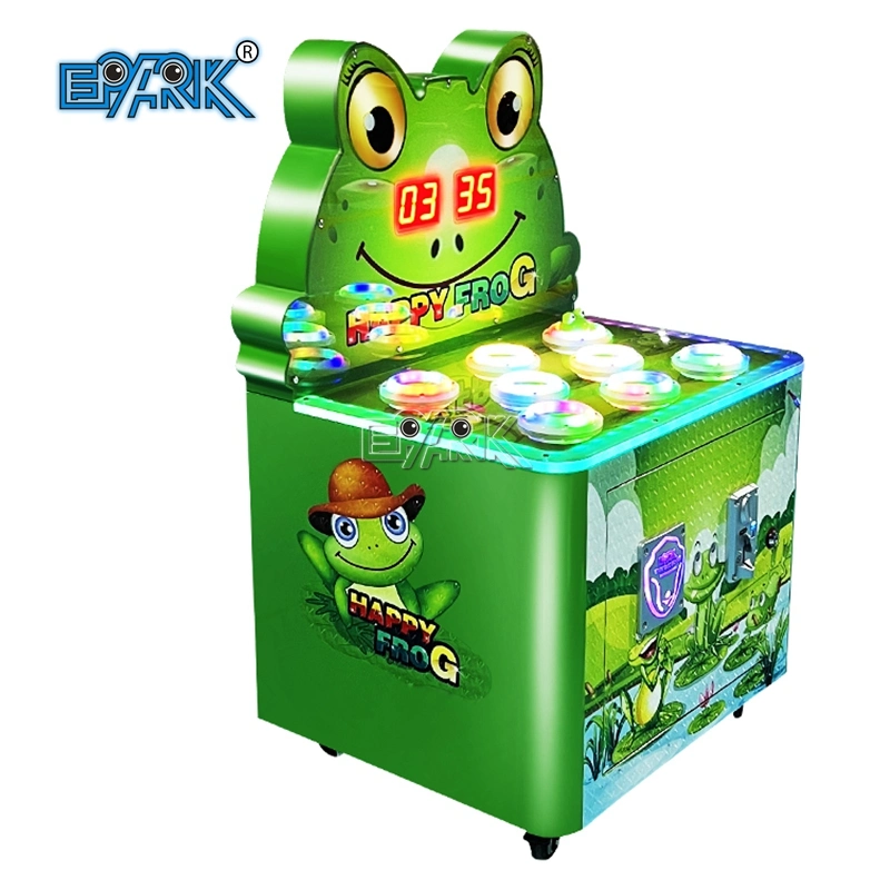 Juego de impacto de Epark Juego de martillo Juego de Arcade operado por monedas Juego de niños Máquina Nuevo Hit Frog 1 Player