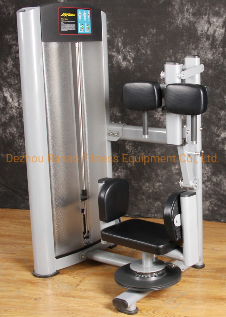 Home Gym Pin Loaded Exercise Lumbar Abdominal Strength Equipment Torso Rotation Sports Equipment for Fitness Machines