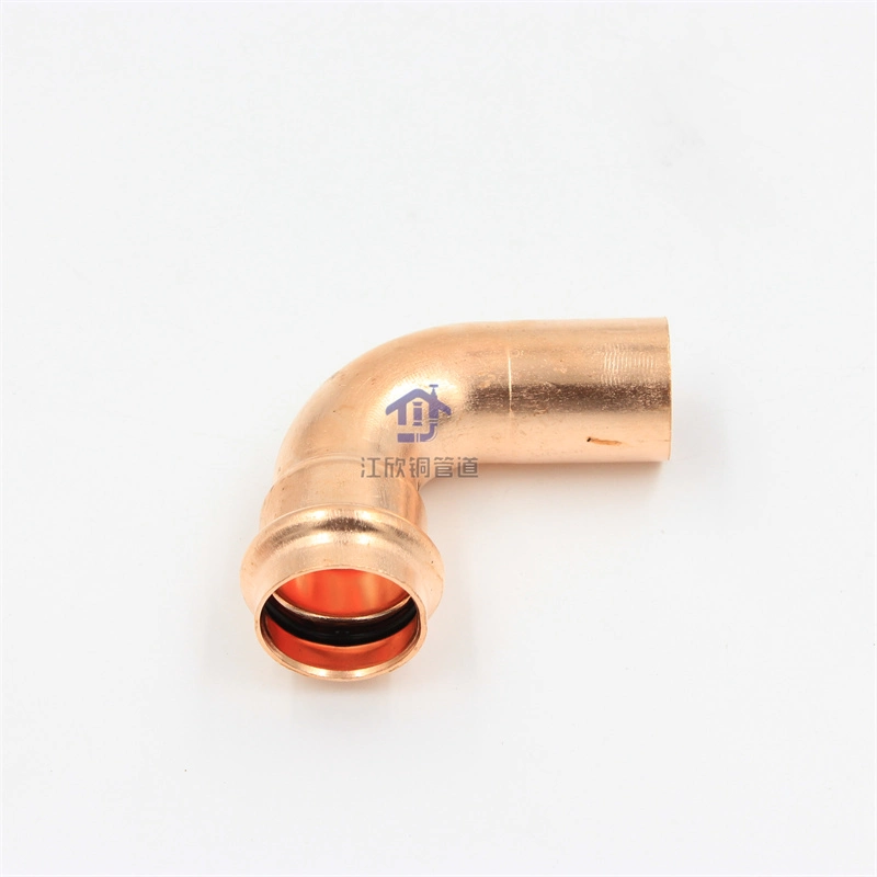 Copper Press Elbow 90 Degreee Plumbing Water Gas Watermark Approved