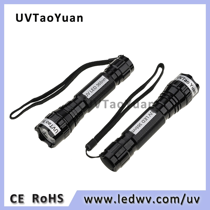 مصباح LED وامض UV 365 نانومتر 3 واط