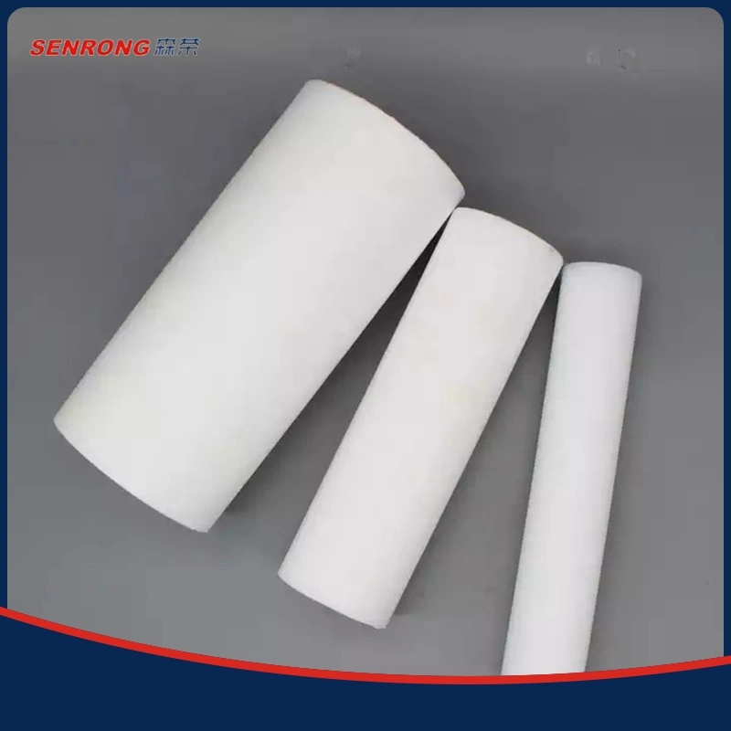 Venta al por mayor directa de la barra de extrusión de memoria RAM de la barra de PTFE Raw blanco