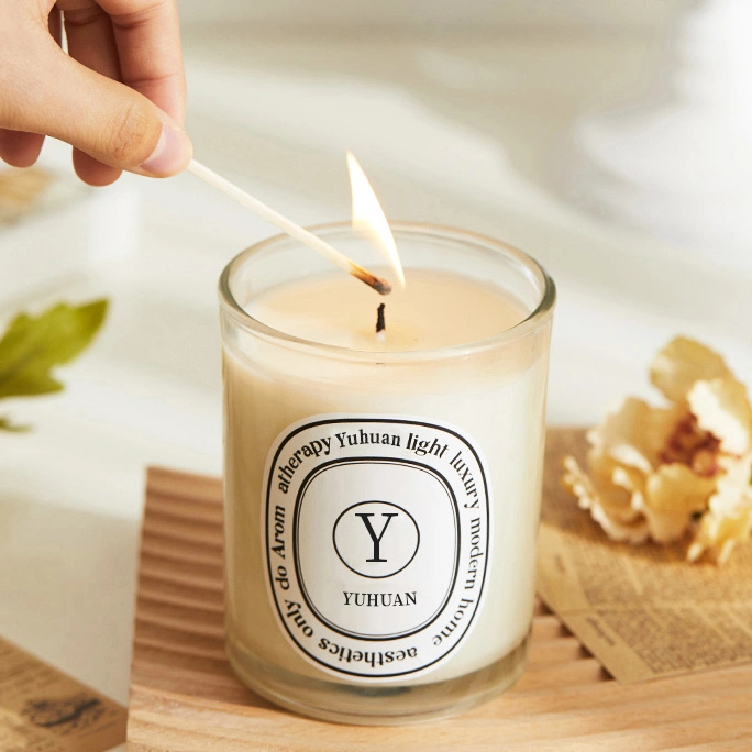 Luxus Personalisierte Logo Kerze Set Duftdose Kerze für Dekoration Für Zuhause