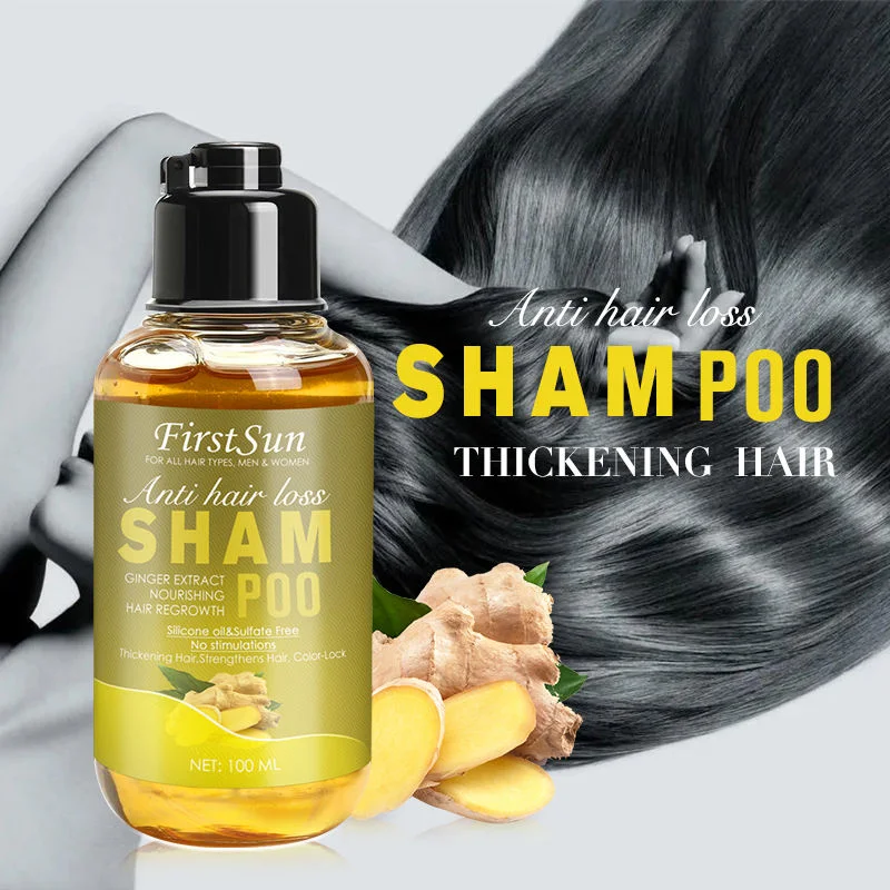 Tratamento de gengibre Repair Smooth Hair Lotion Shampoo