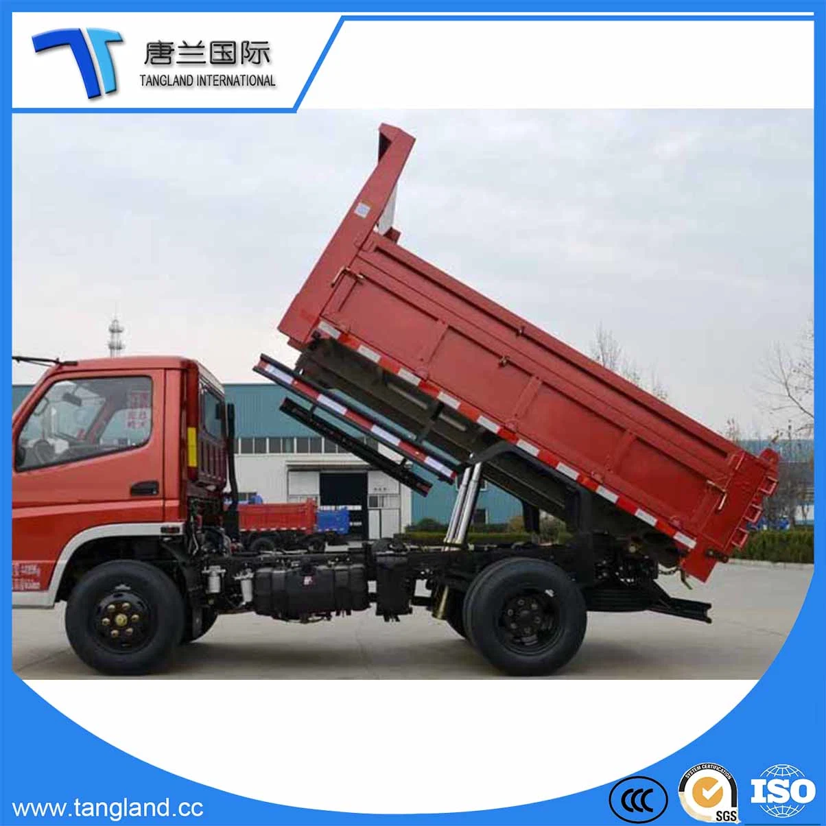 4*2 Mini General Cargo Dump Dumper Dumping Truck