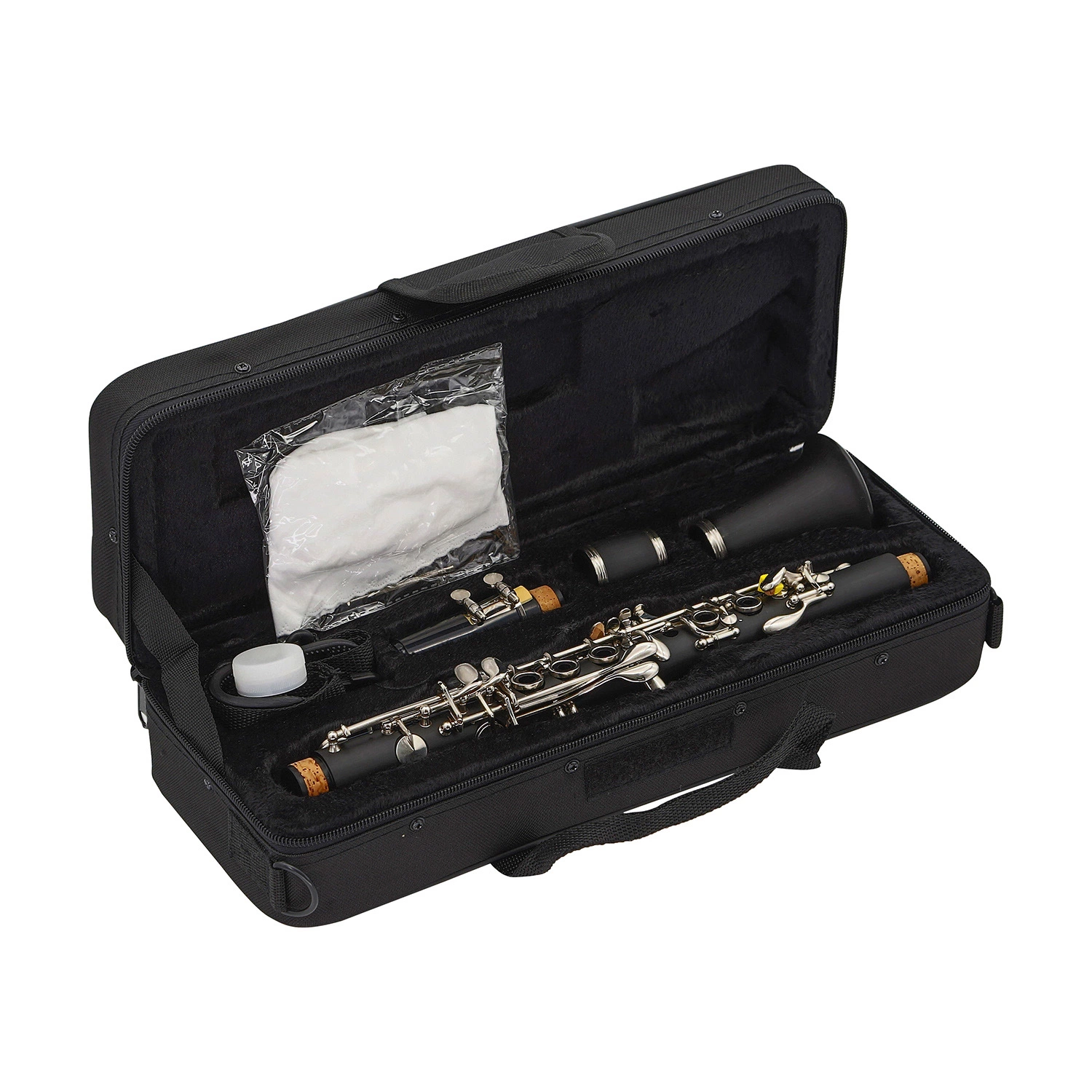 Hard Rubber Eb Clarinet Nickel Plated