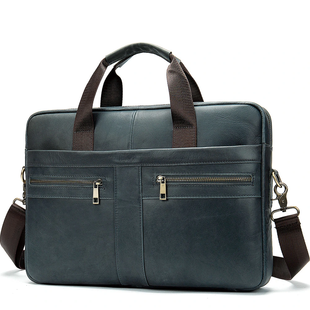 OEM Top Quality Design Leather Laptop Bag