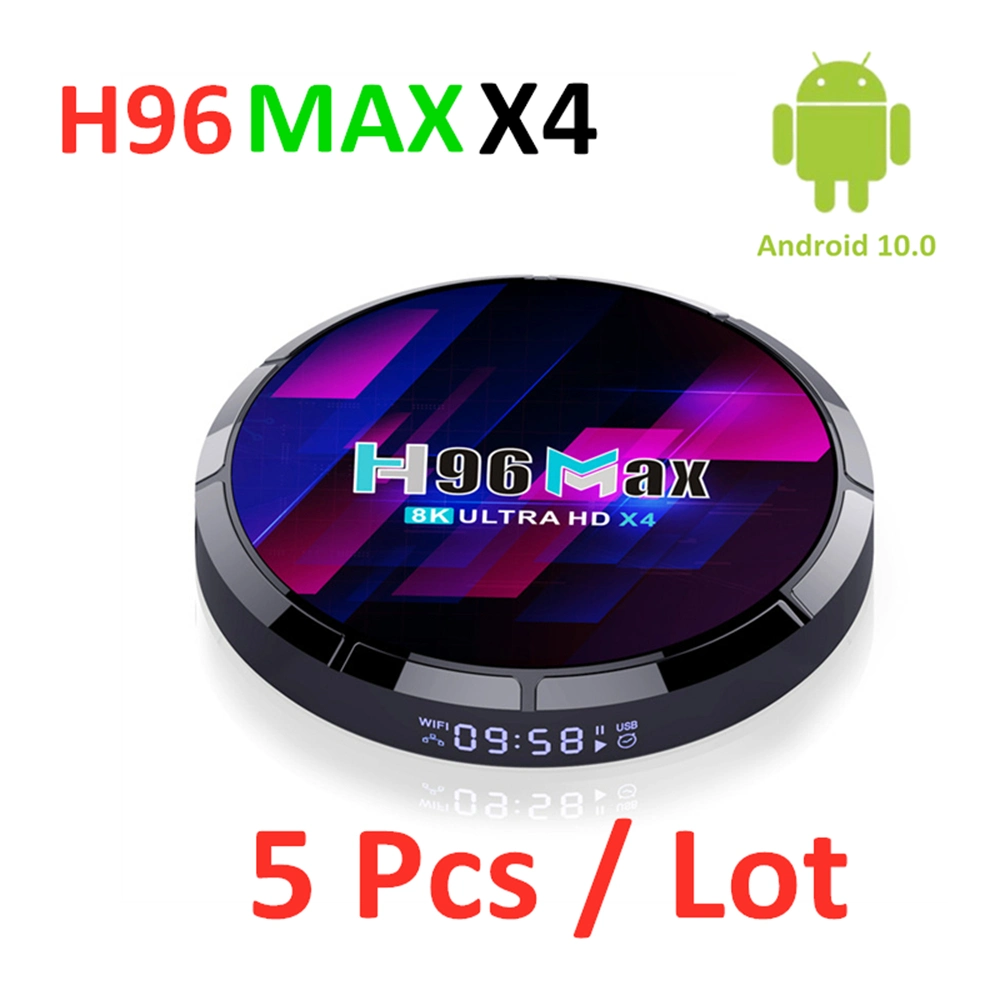 H96 Max X4 Android IPTV Set Top TV Box Smart Ott Supplier