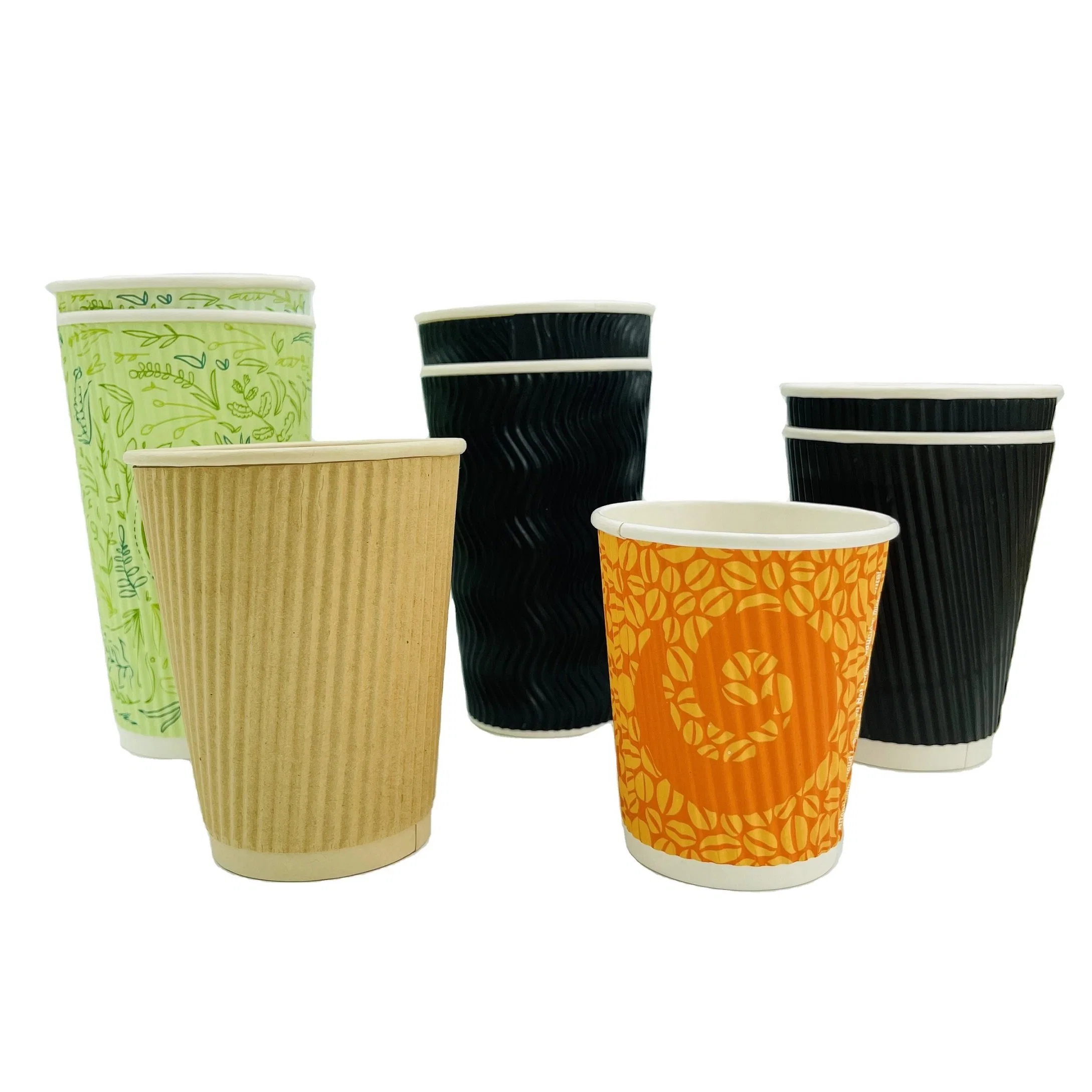 Plastic-Free Coating Paper Cup Disposable Water-Based Aqueous Lining Coffee Cup