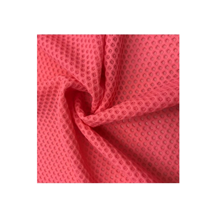 Calças elásticas de poliéster com sublimação e elástico para desporto tecido de nylon de spandex (90% de nylon, 10% de spandex)