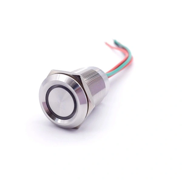 Interruptor à prova de água IP68 Smart Micro Electric de 16 mm, 19 mm, 22 mm, 25 mm