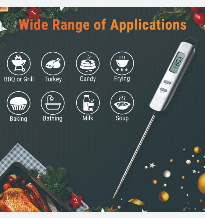 Sensor portátil para termómetros digitais à prova de carne Cozinha sonda nova Para cozinhar