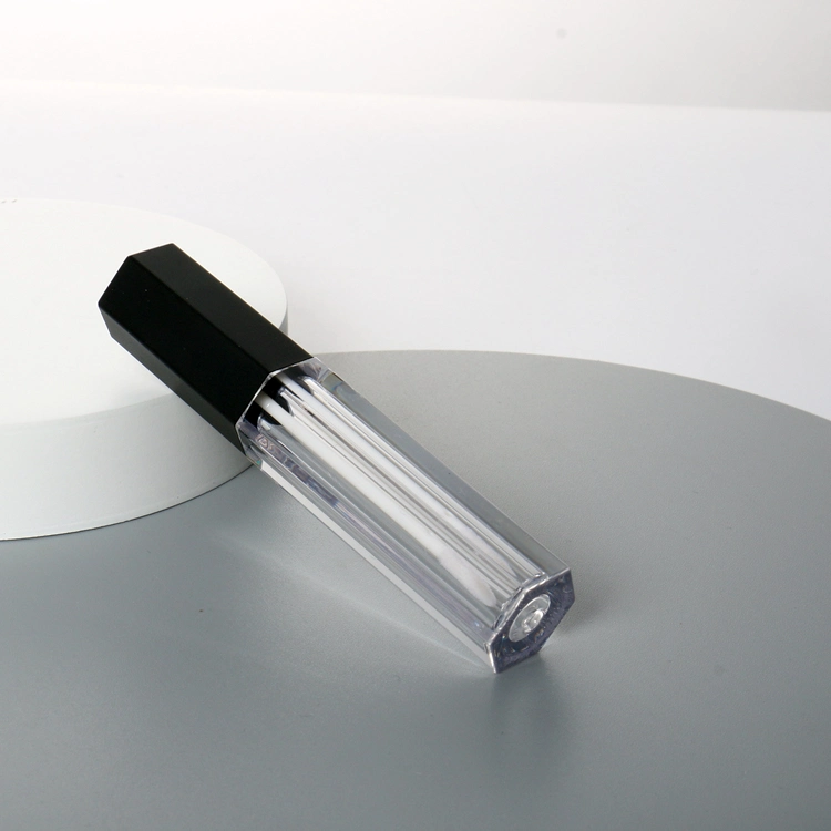 Hight Quality Color DIY Cosmetic Clear Lipgloss Tubes Screen Printing PP Square Light Lipgloss Tubes
