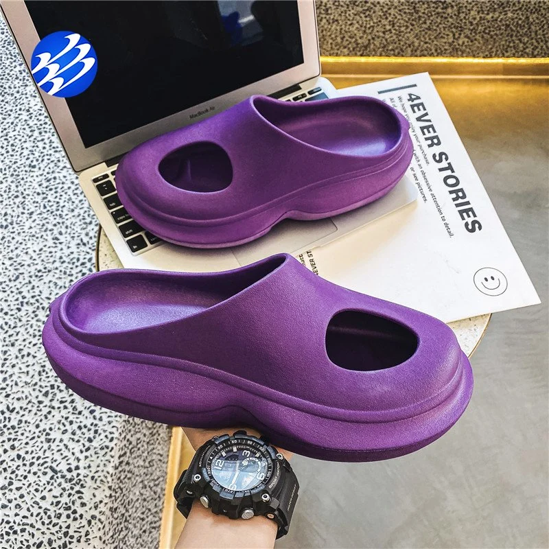 Men Women Personality Trend Fashion Outdoor EVA Baotou Slippers