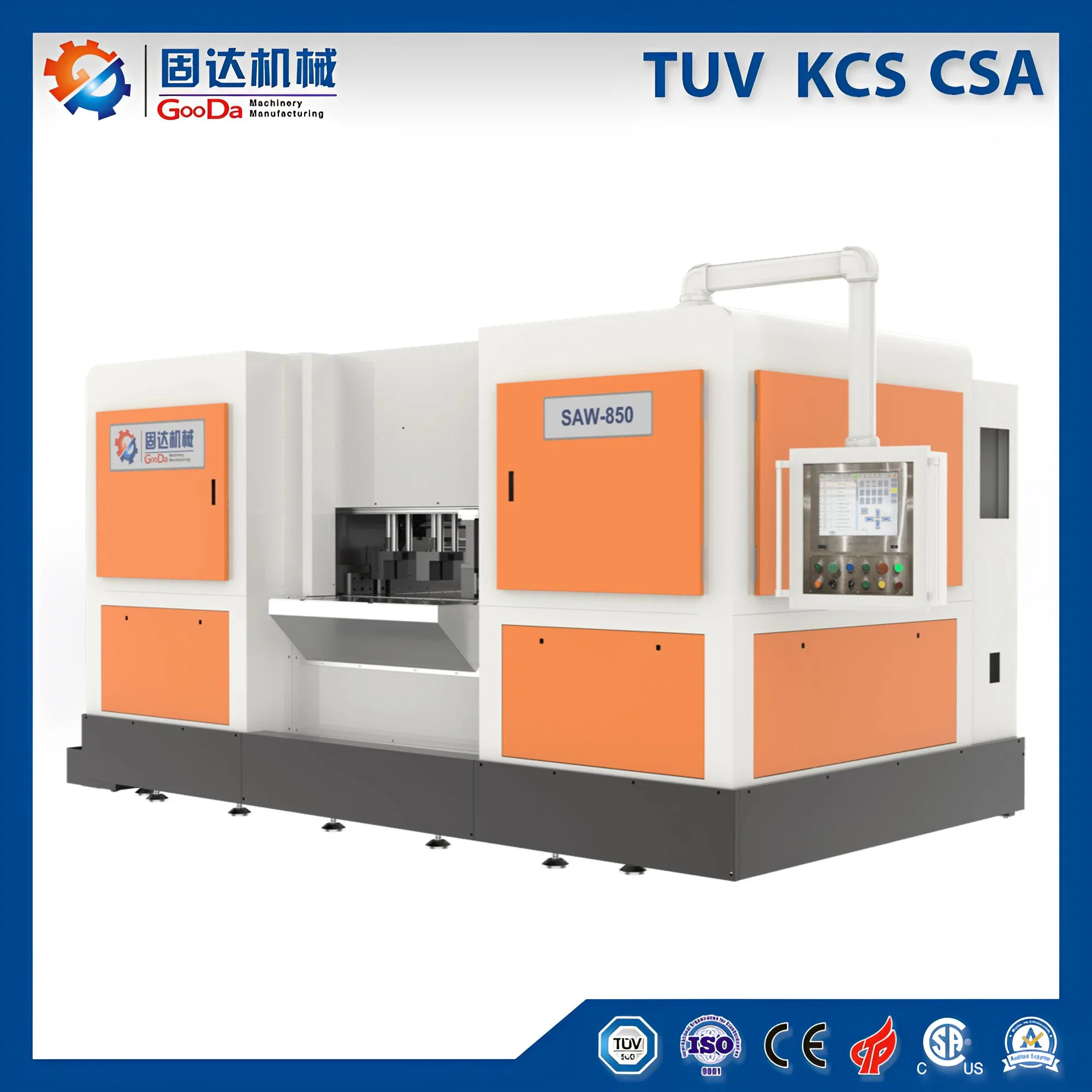 CNC Sawing Machine with Fast Cutting Speed and High Precision