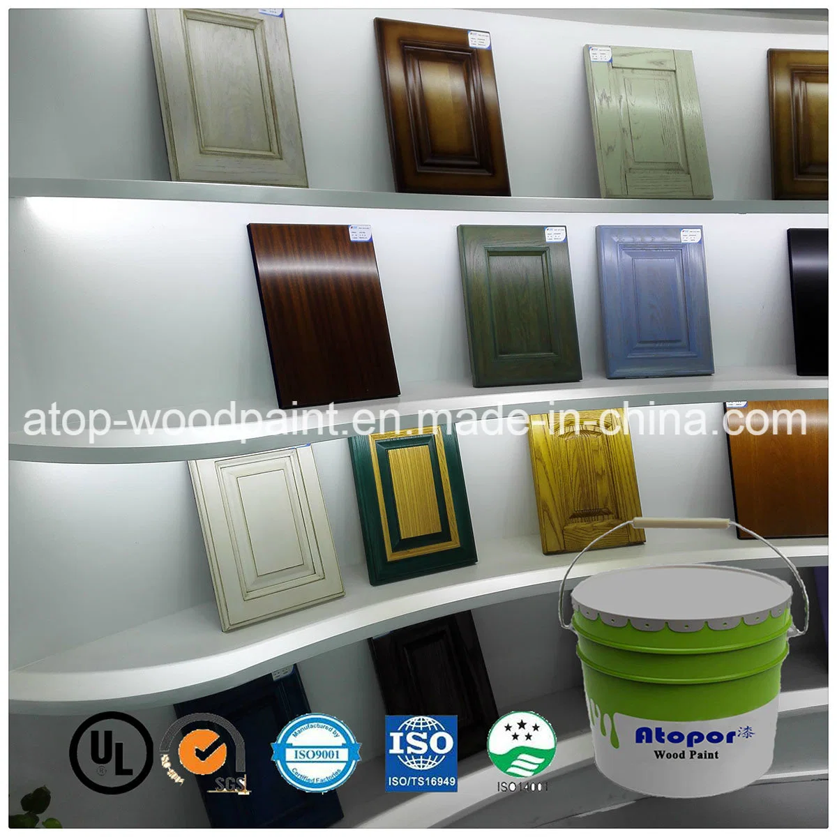 China Paint Roller Coating Wood Putty Primer for Cabinet, Flooring and Door