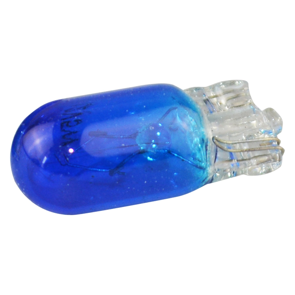 Blaue Automobil-Instrument Light Bulb T10 Auto-Signal-Licht Lampe W5W 194 12V 5W Halogenlampen Lesetür Halogen Licht