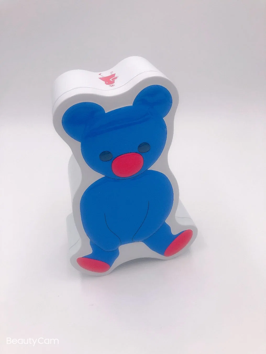 OEM Food Grade Custom Metal Animal Lovey Bear Form Custom Drucken Blechbean