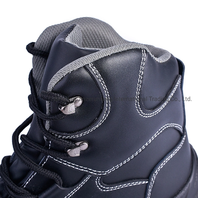 CE TYPE DE LA MODE HOMMES Puncture-Resistant Steel Toe sécurité chaussures de travail de sécurité en cuir EPI