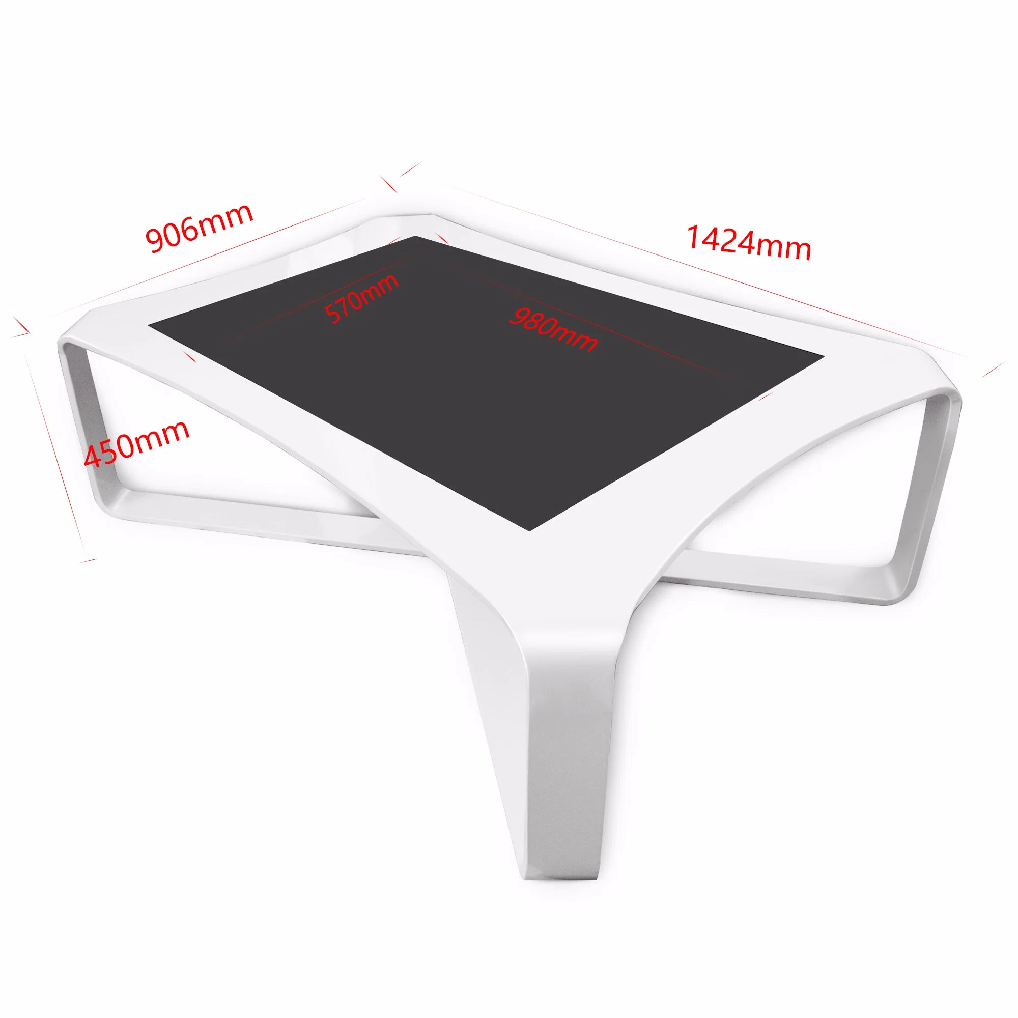 Aiyos 43 Zoll intelligenter LCD-Touchscreen Android Digital Table Für Bildung und Werbung