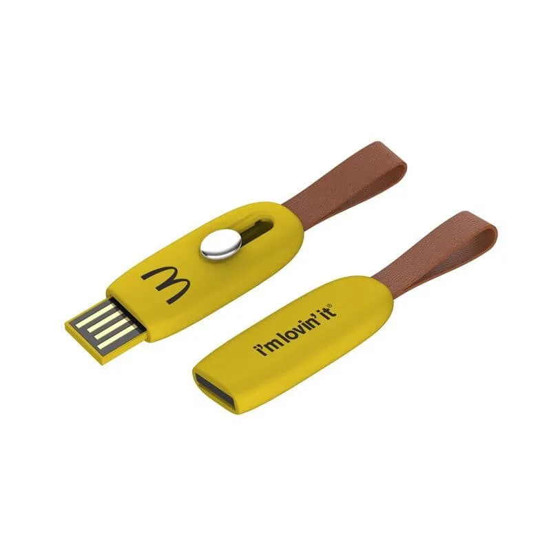 Пластиковый USB-накопитель Pull &amp; Pull Portable Creative Gift 2.0