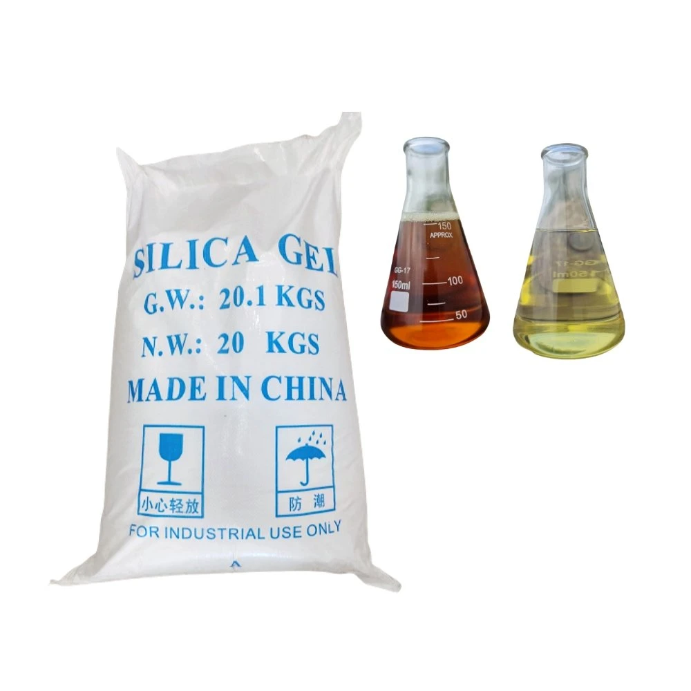 Oil Refinery Chemical Black Oil Silica Gel for Refinery